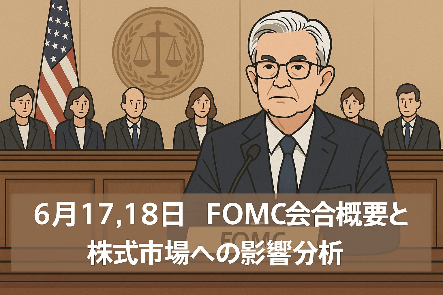 6月18日FOMC決定会合 市場分析