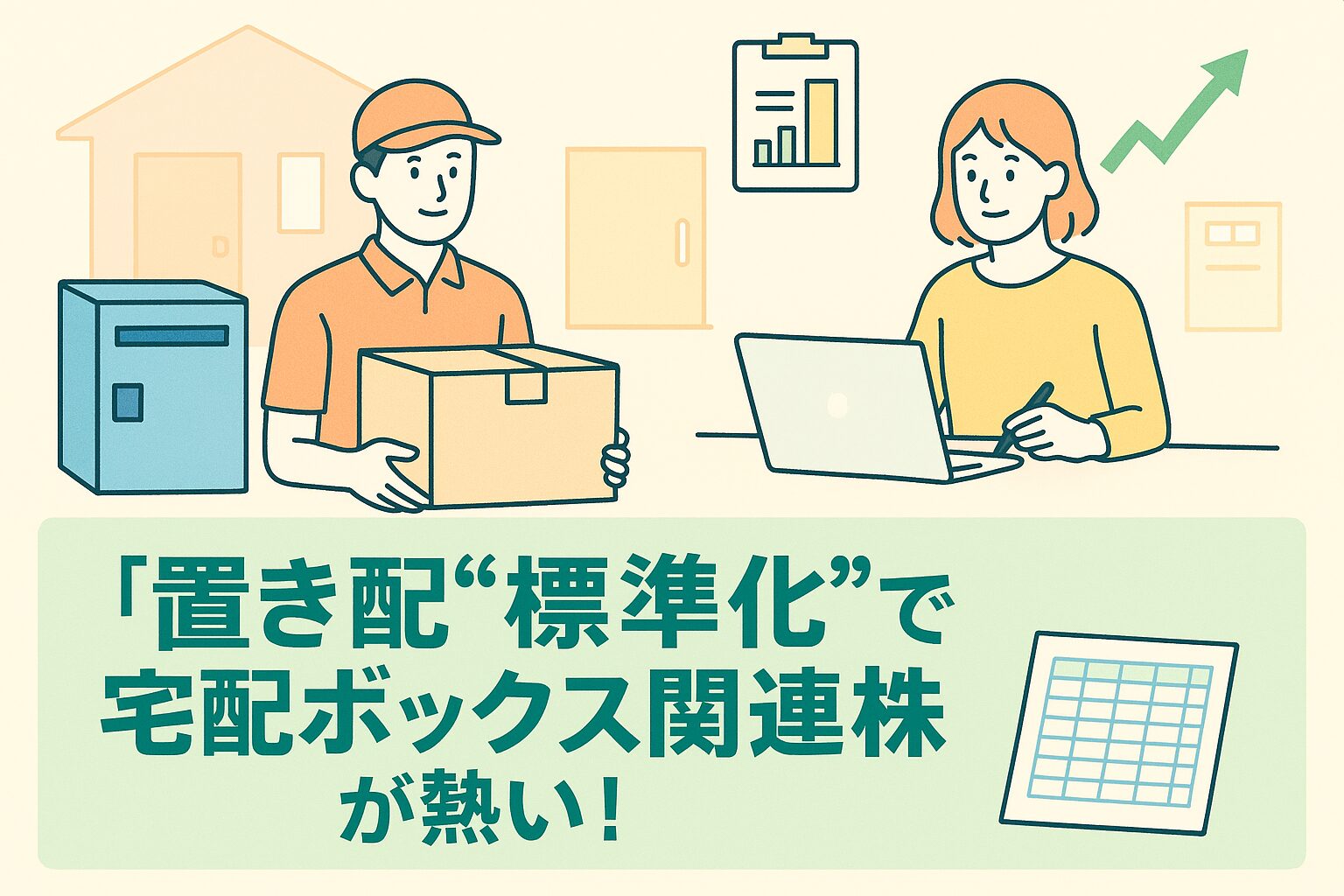 置き配関連銘柄分析
