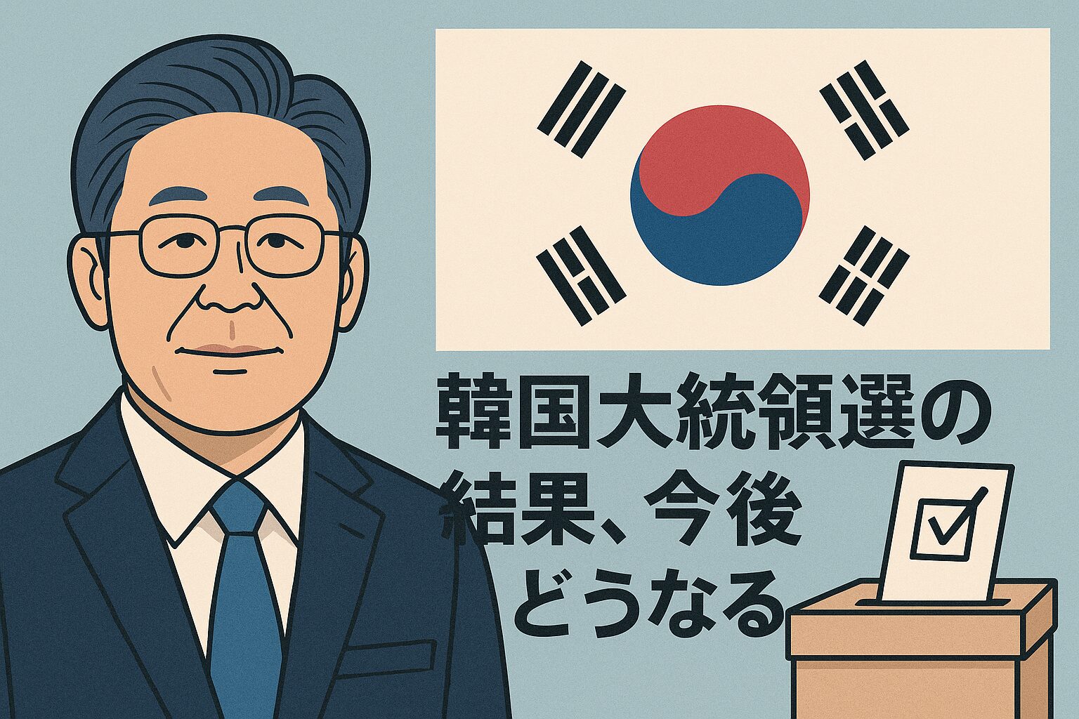 韓国大統領選挙　李在明