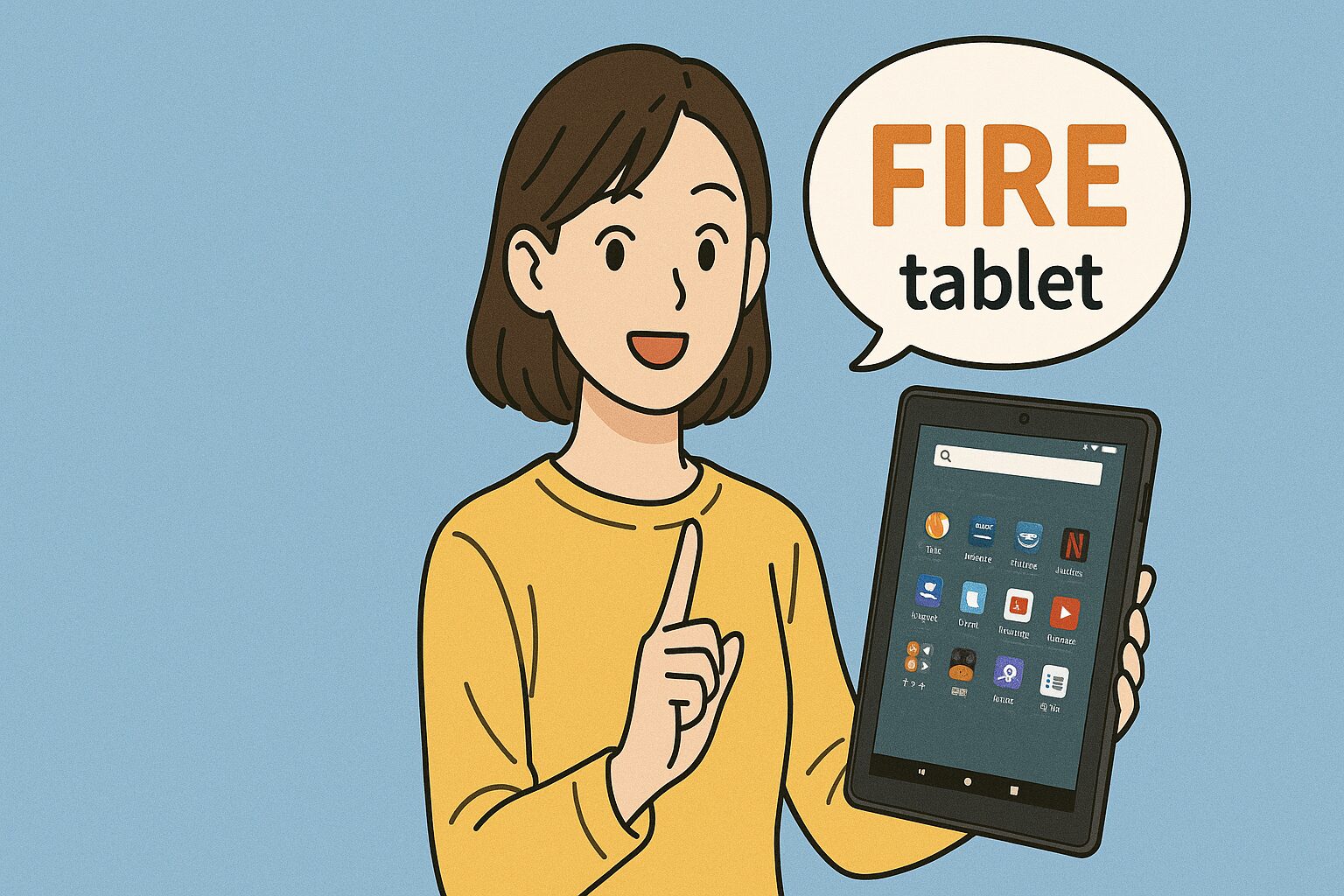 アマゾンFIREタブレット